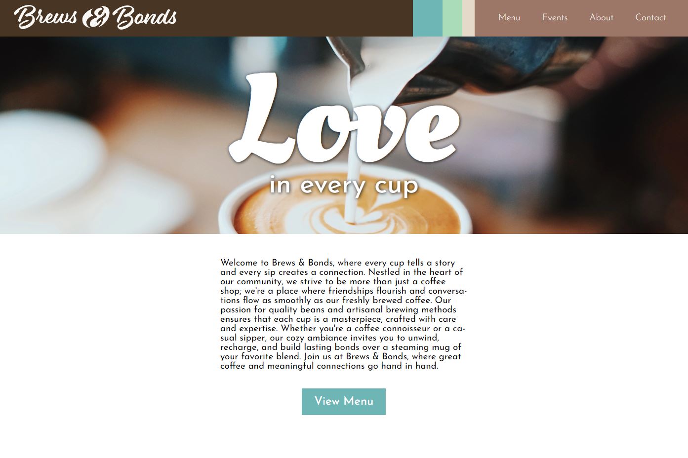 Coffee Website